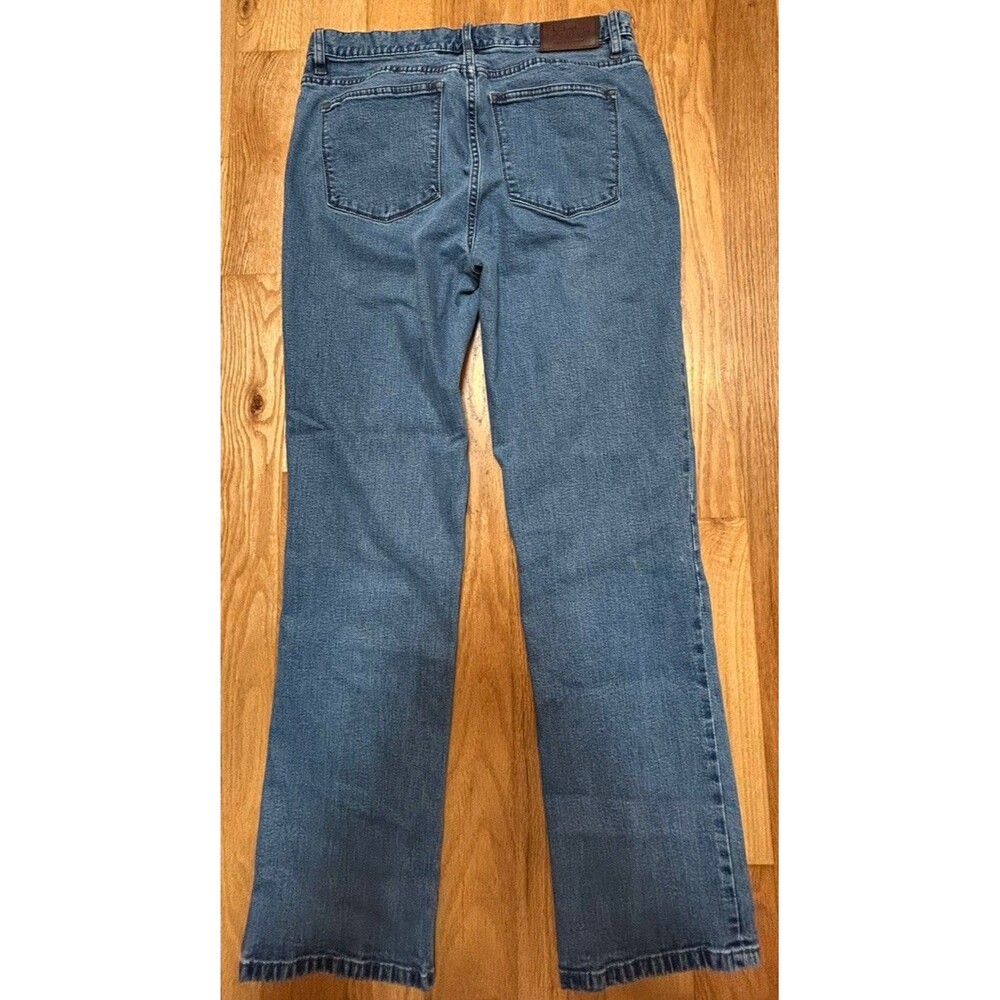 Lauren Ralph Lauren Jeans Women's 8 Blue Stretch Straight Leg Denim LRL 32x29 - Picture 2 of 9